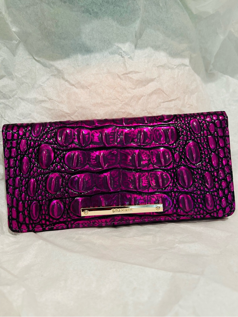 Brahmin Purple Potion Ady Wallet - Picture 3 of 8